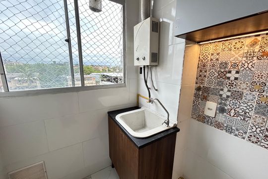 Área de Serviço de apartamento para alugar com 2 quartos, 44m² em Água Santa, Rio de Janeiro