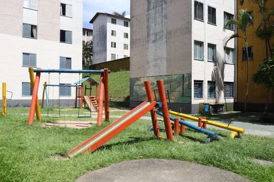 Área comum - Playground de apartamento para alugar com 2 quartos, 52m² em Conjunto Residencial José Bonifácio, São Paulo