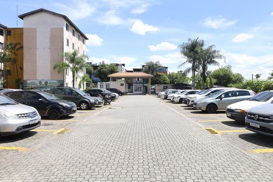 Área comum - Estacionamento de apartamento para alugar com 2 quartos, 52m² em Conjunto Residencial José Bonifácio, São Paulo