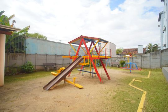Área comum - Playground de apartamento para alugar com 2 quartos, 43m² em Canudos, Novo Hamburgo