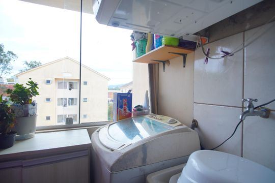 Área de Serviço de apartamento para alugar com 2 quartos, 43m² em Canudos, Novo Hamburgo