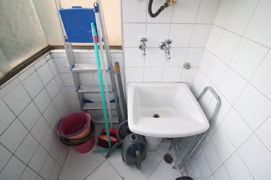 Área de Serviço de apartamento à venda com 2 quartos, 67m² em Jardim Paraíso, São Paulo