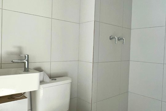 Banheiro de serviço de apartamento à venda com 3 quartos, 198m² em Paraíso, São Paulo