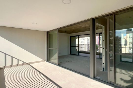 Varanda gourmet de apartamento à venda com 3 quartos, 198m² em Paraíso, São Paulo