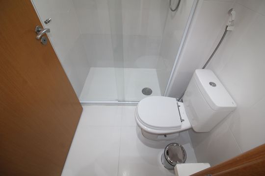 Banheiro de apartamento para alugar com 1 quarto, 50m² em Santana, São Paulo