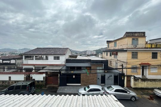 Vista da Sala de casa à venda com 2 quartos, 110m² em Higienópolis, Rio de Janeiro