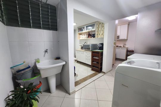 Área de serviço de apartamento à venda com 3 quartos, 173m² em Centro, Santo André