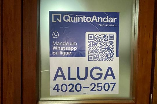 Placa Instalada em 11/09/2026 - Cod.ECKH-8 de apartamento para alugar com 1 quarto, 39m² em Ideal, Novo Hamburgo