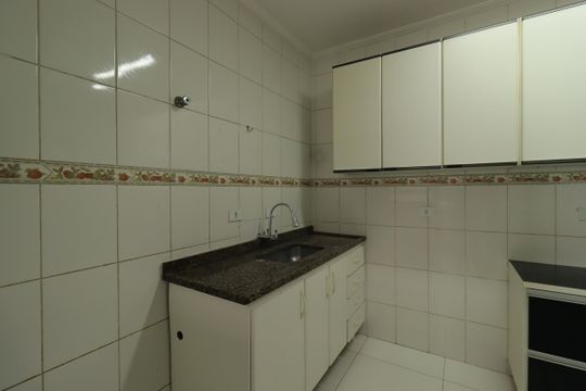 Cozinha de apartamento para alugar com 2 quartos, 68m² em Vila Valparaíso, Santo André