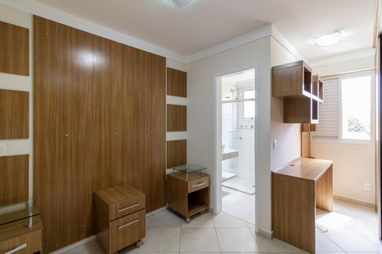 Suíte de apartamento para alugar com 2 quartos, 63m² em Ponte Grande, Guarulhos