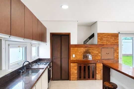 Cozinha de casa de condomínio para alugar com 4 quartos, 175m² em Hípica, Porto Alegre
