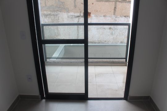 Varanda de apartamento à venda com 2 quartos, 50m² em Nova Gerti, São Caetano do Sul