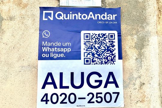 Placa de apartamento para alugar com 3 quartos, 57m² em Conjunto Residencial José Bonifácio, São Paulo