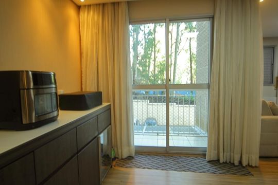 Varanda da Sala de apartamento à venda com 3 quartos, 60m² em Planalto, São Bernardo do Campo