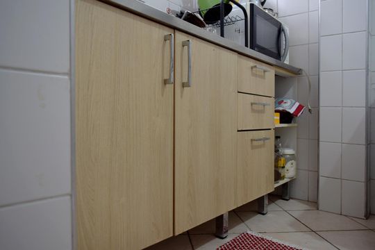 Cozinha de apartamento à venda com 2 quartos, 68m² em Sumarezinho, São Paulo