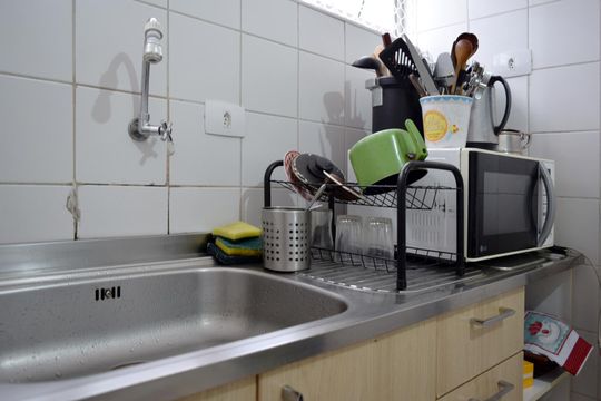 Cozinha de apartamento à venda com 2 quartos, 68m² em Sumarezinho, São Paulo