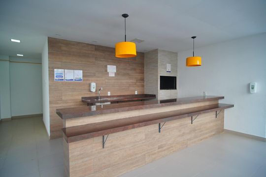 Área comum - Churrasqueira de apartamento à venda com 2 quartos, 45m² em Vila Rosa, Novo Hamburgo