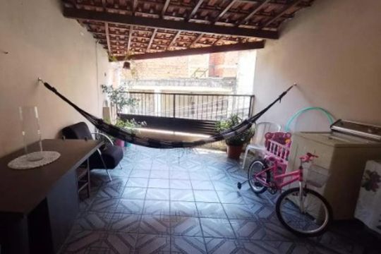 Área externa de casa à venda com 2 quartos, 177m² em Jardim Nascimento, São Bernardo do Campo