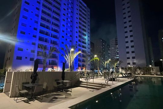 Área externa de apartamento à venda com 3 quartos, 76m² em Planalto, São Bernardo do Campo