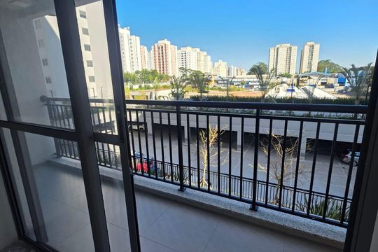 Varanda de apartamento à venda com 3 quartos, 76m² em Planalto, São Bernardo do Campo