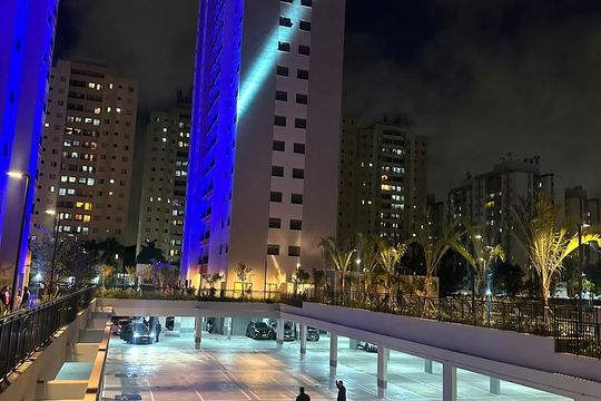 Área externa de apartamento à venda com 3 quartos, 76m² em Planalto, São Bernardo do Campo