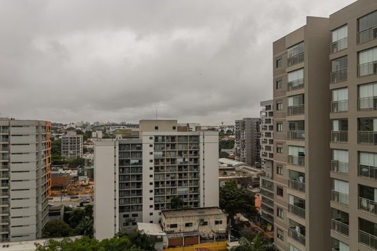 Vista de kitnet/studio para alugar com 1 quarto, 41m² em Indianópolis, São Paulo