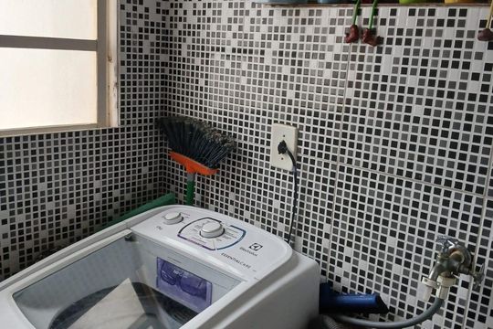 Área de serviço de apartamento à venda com 2 quartos, 44m² em Alto Industrial, São Bernardo do Campo