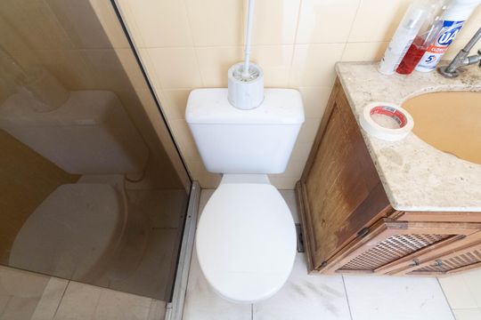 Banheiro do Quarto 1 de apartamento à venda com 2 quartos, 70m² em Campo Grande, Rio de Janeiro