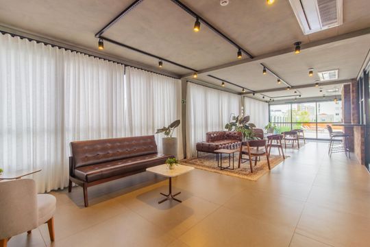 Área comum - Salão de festas de kitnet/studio à venda com 1 quarto, 20m² em Cerqueira César, São Paulo