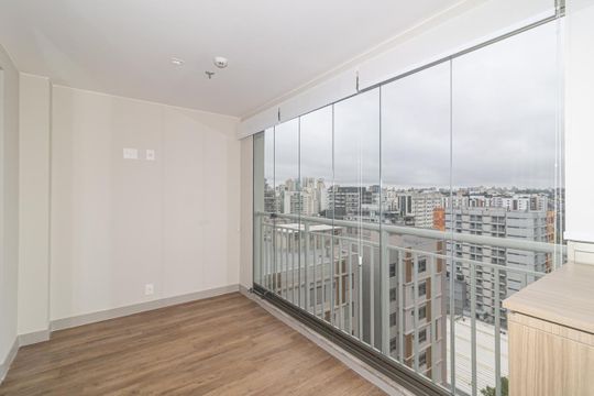Varanda de apartamento para alugar com 1 quarto, 41m² em Indianópolis, São Paulo