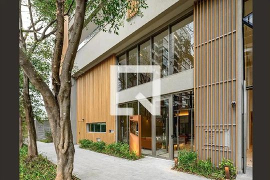 Fachada de apartamento para alugar com 1 quarto, 41m² em Indianópolis, São Paulo