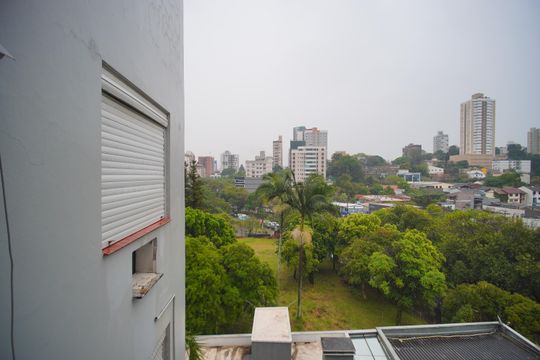 vista do Sala/Quarto de apartamento à venda com 1 quarto, 77m² em Centro, Novo Hamburgo