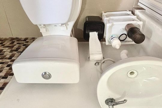 Banheiro de casa para alugar com 1 quarto, 30m² em Jardim Penha, São Paulo