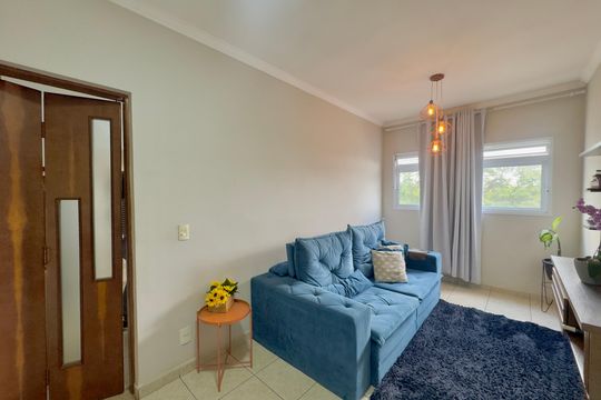 Sala de apartamento à venda com 2 quartos, 65m² em Vila Harmonia, Guarulhos