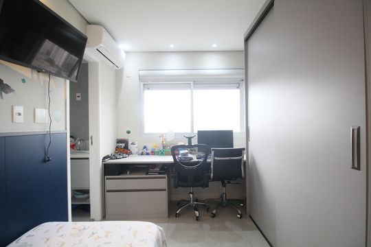 Suíte 2 de apartamento para alugar com 3 quartos, 134m² em Vila Andrade, São Paulo