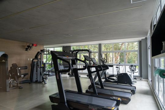 Área comum de apartamento para alugar com 3 quartos, 134m² em Vila Andrade, São Paulo
