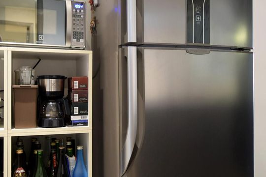 Cozinha de apartamento à venda com 1 quarto, 112m² em Jardim Paulista, São Paulo