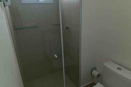 Banheiro da Suíte de apartamento para alugar com 1 quarto, 25m² em Ipiranga, São Paulo