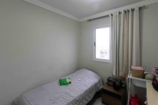 Quarto de apartamento à venda com 2 quartos, 49m² em Vila Antonieta, São Paulo