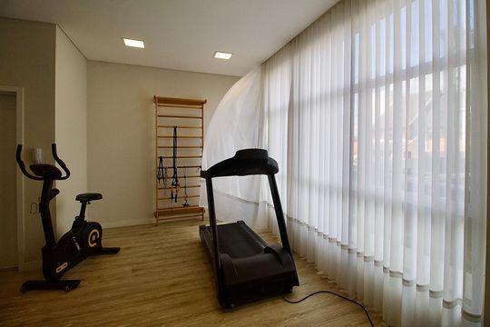 Área comum - Academia de apartamento à venda com 2 quartos, 80m² em Cabral, Curitiba