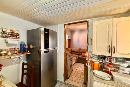 Cozinha de casa para alugar com 2 quartos, 80m² em Vila Paranagua, São Paulo