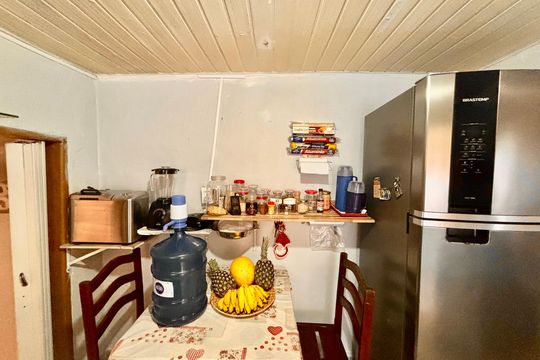 Cozinha de casa para alugar com 2 quartos, 80m² em Vila Paranagua, São Paulo
