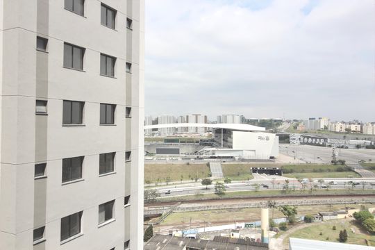 Vista da Sala de apartamento à venda com 2 quartos, 38m² em Vila Campanela, São Paulo