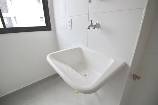 Área de Serviço de apartamento à venda com 2 quartos, 38m² em Vila Campanela, São Paulo