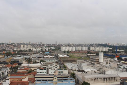 Vista de apartamento à venda com 2 quartos, 84m² em Santo Antônio, São Caetano do Sul
