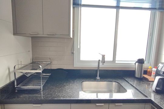 Cozinha de apartamento à venda com 2 quartos, 84m² em Santo Antônio, São Caetano do Sul