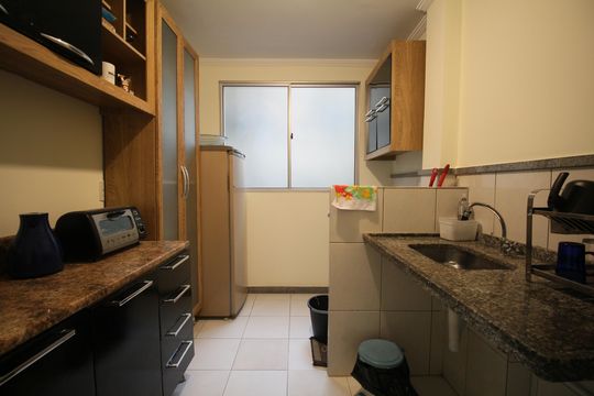 Cozinha de apartamento para alugar com 3 quartos, 62m² em Morumbi, São Paulo