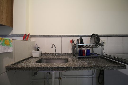 Cozinha de apartamento para alugar com 3 quartos, 62m² em Morumbi, São Paulo