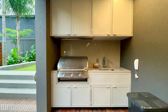 Área comum - Churrasqueira de apartamento à venda com 2 quartos, 82m² em Pinheiros, São Paulo