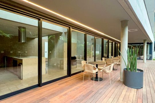 Área comum - Churrasqueira de apartamento à venda com 2 quartos, 82m² em Pinheiros, São Paulo